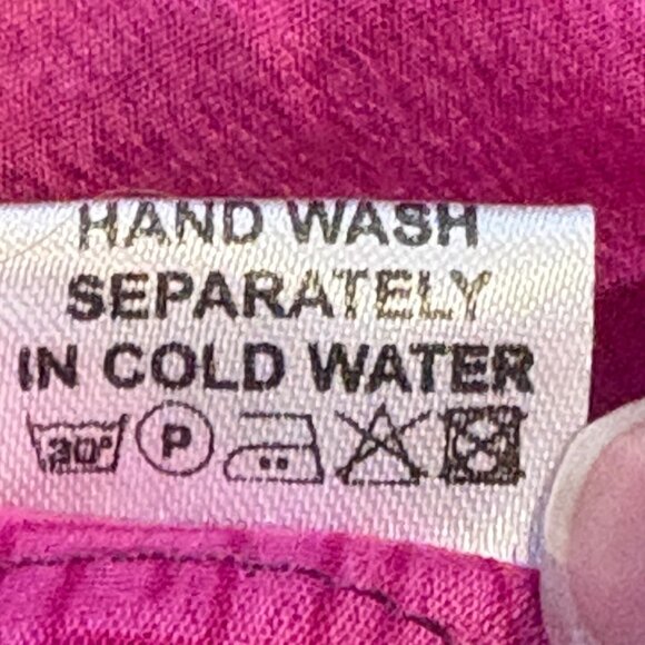 Pink Silk Wide-Leg Jumpsuit Birds Strappy One Size Boho Flowy Statement Twee - Picture 9 of 9